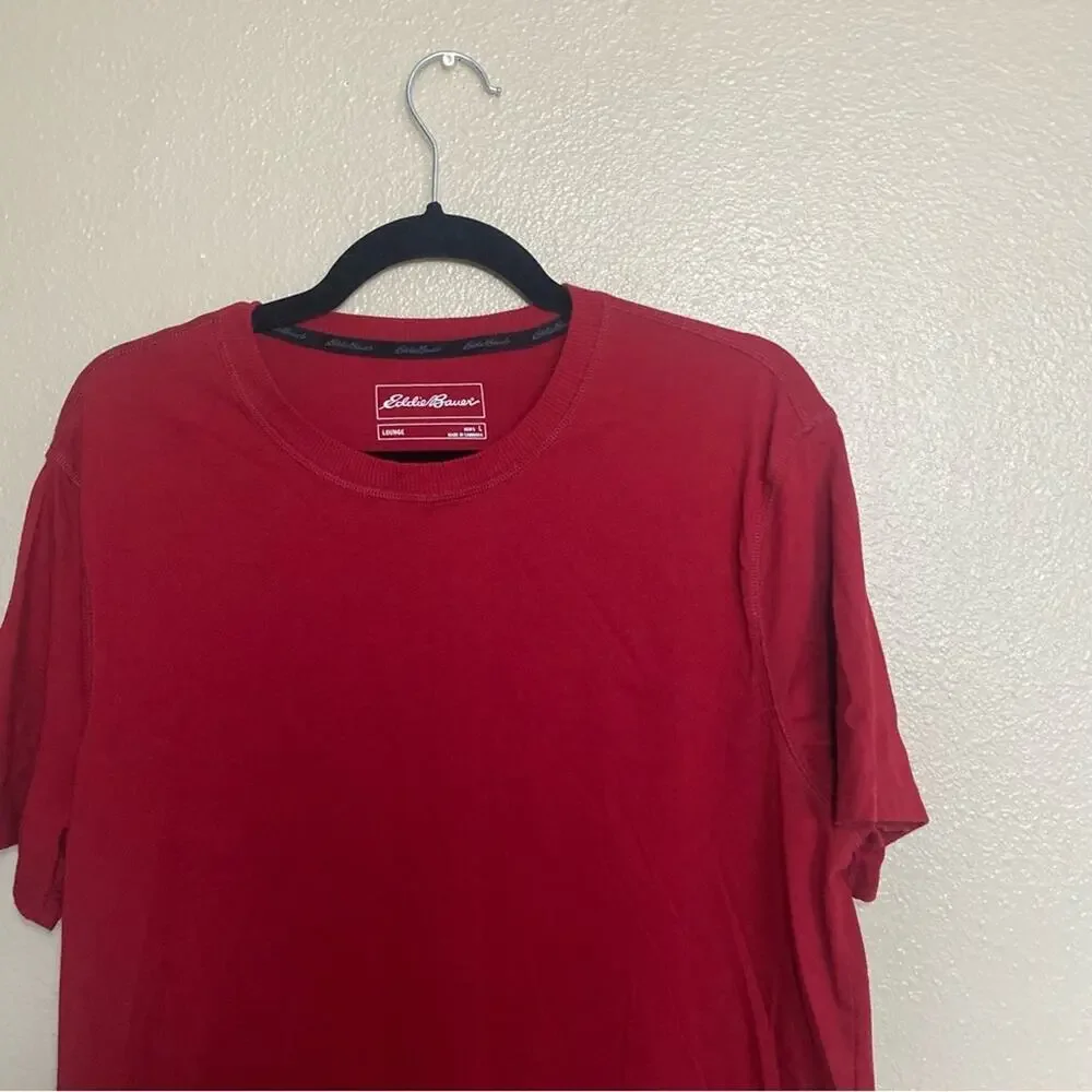 Eddie Bauer‎ Red T Shirt Size Large